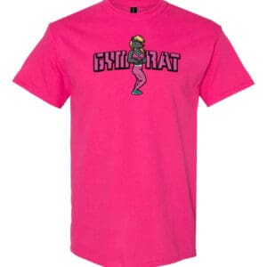 LADY GYM RAT HOT PINK  (S,M,L,XL)